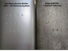 Load image into Gallery viewer, 1966 - 1970 Mopar B-Body Muffler (Chrysler Licensed Product) 9 Date Codes Available