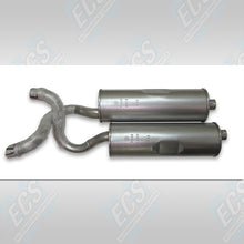 Load image into Gallery viewer, 1971 Mopar E-Body Muffler For Chrome Tips (Chrysler Licensed Product)