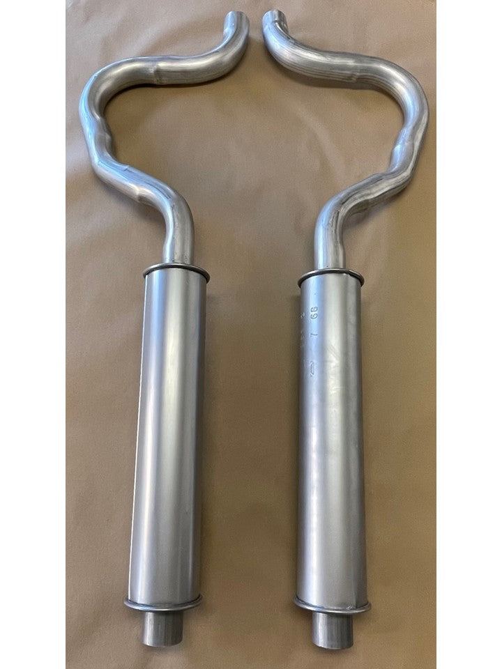 1968-1970 Mopar B-Body Hemi/California Resonators (Chrysler Licensed Product) 6 Date Codes Available