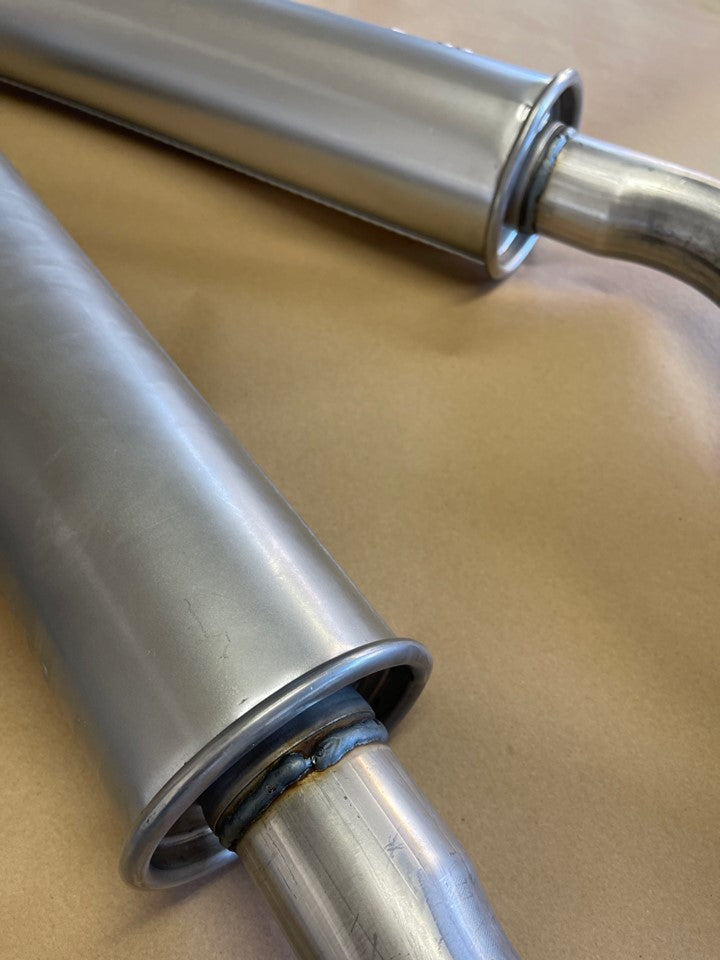 1968-1970 Mopar B-Body Hemi/California Resonators (Chrysler Licensed Product) 6 Date Codes Available