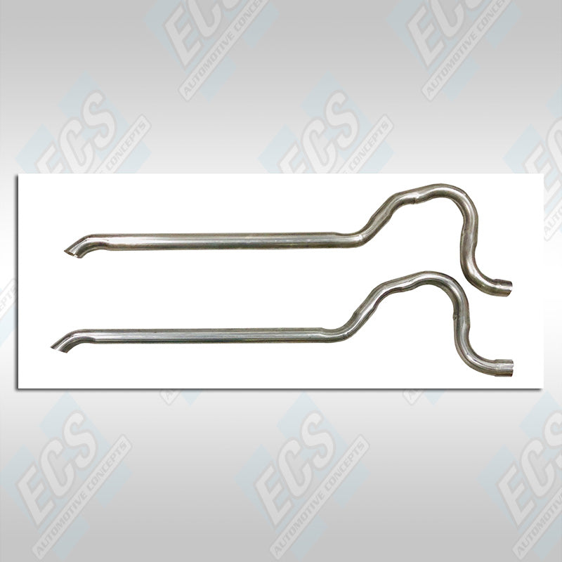 1968-70 B-Body Tail Pipes (for Turn Downs)