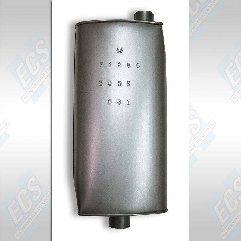 1970 Mopar B-Body Muffler (Chrysler Licensed Product)