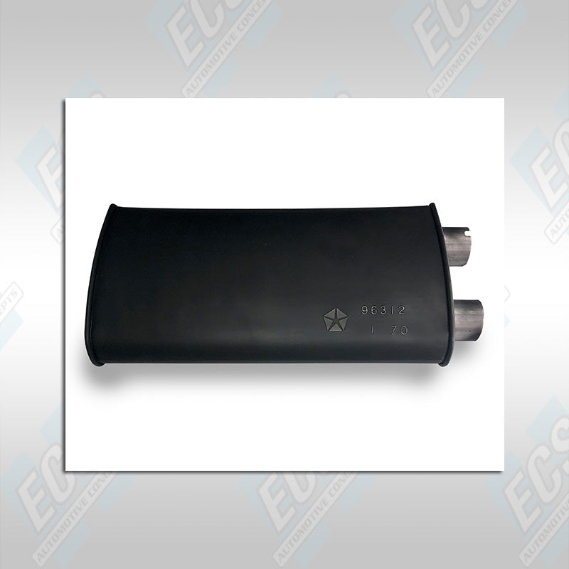 1970 Mopar E-Body (AAR & T/A) Muffler (Chrysler Licensed Product)