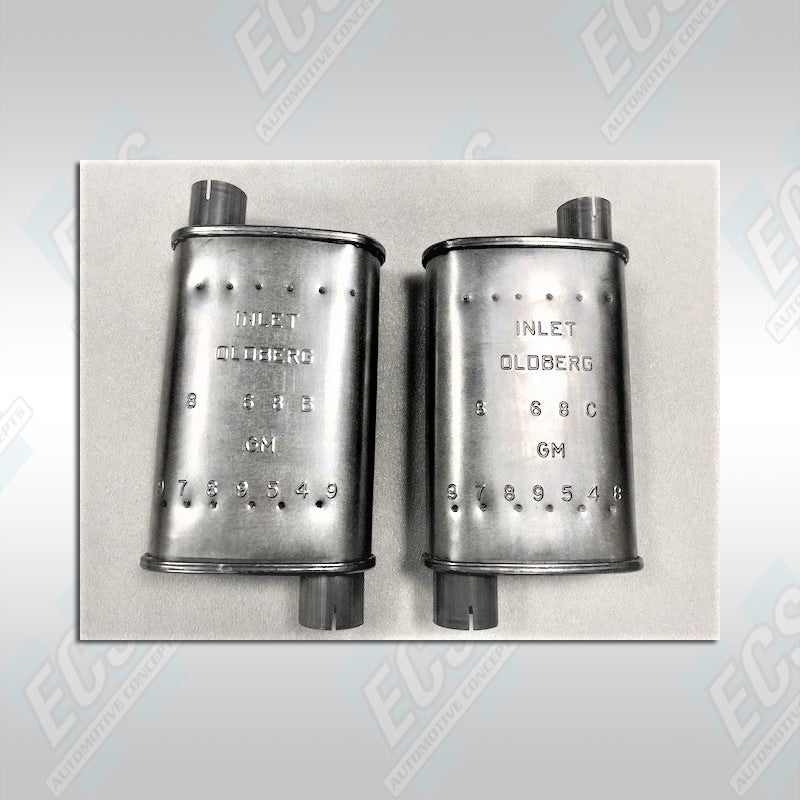 1969 Firebird / Trans Am Resonators (GM - Oldberg)